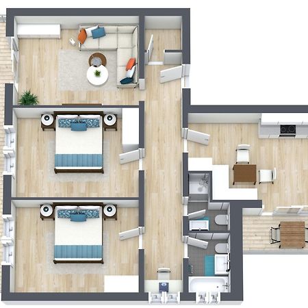 Ferienhaus Matterhorngruss Zermatt Zewnętrze zdjęcie