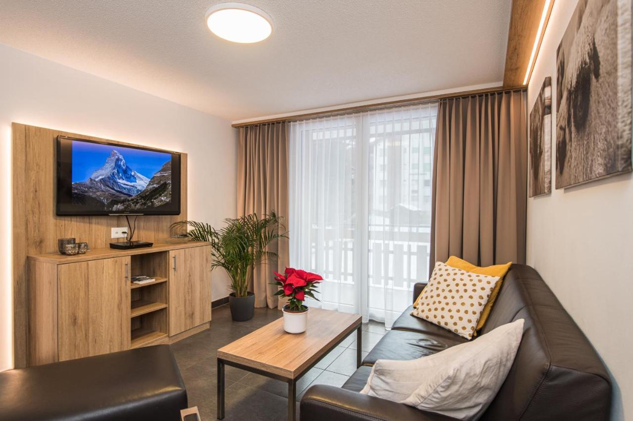 Ferienhaus Matterhorngruss Zermatt Zewnętrze zdjęcie