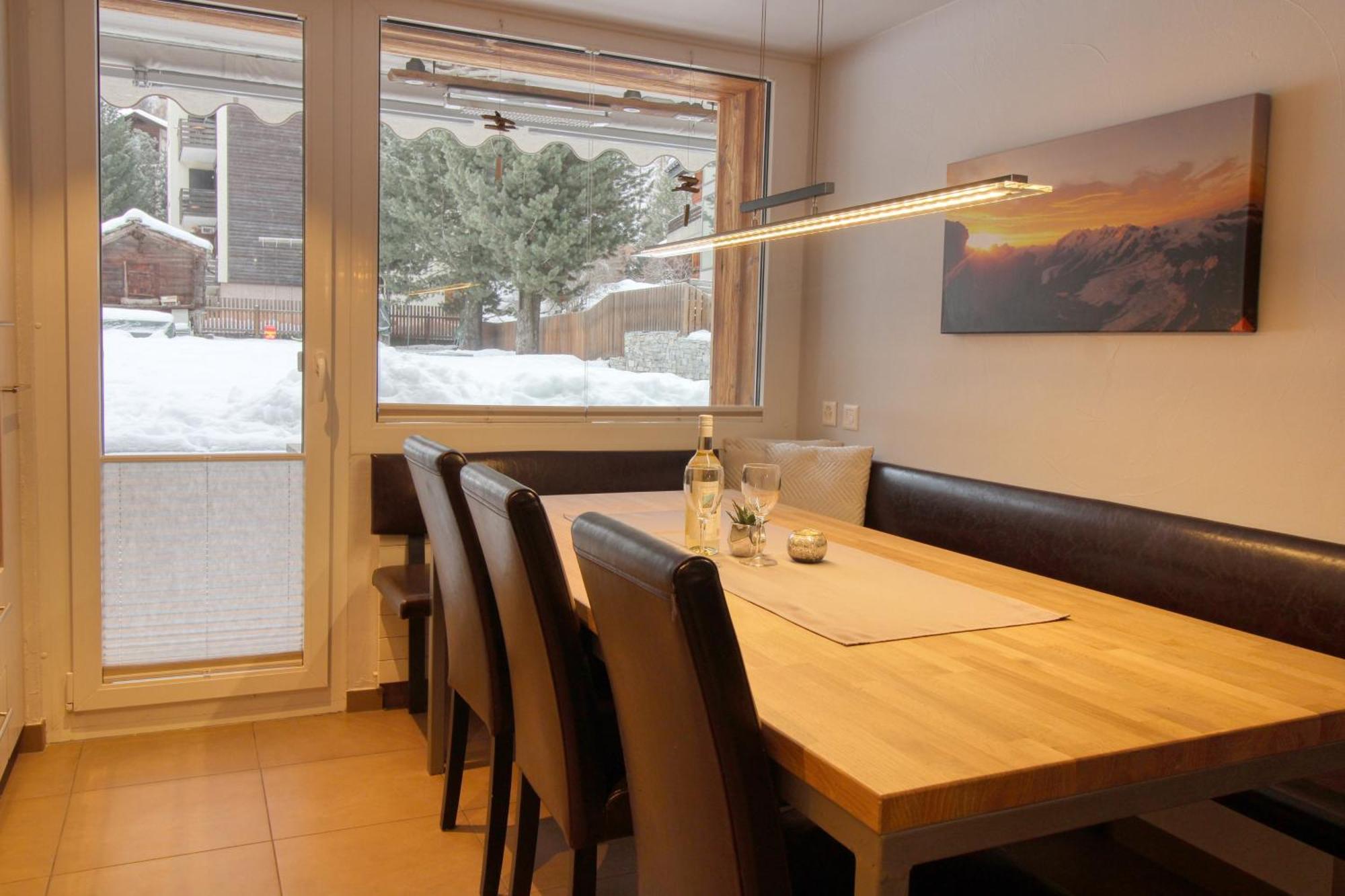 Ferienhaus Matterhorngruss Zermatt Zewnętrze zdjęcie